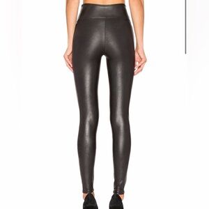 Spanx Faux Leather Black Leggings